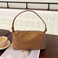 thumbnail image 2 of Small Suede Purse Suede Mini Shoulder Bag For Women 2025 Fall Winter Handbag Clutch, 2 of 6