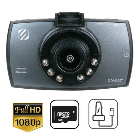 Scosche 1080p HD DVR Dash Camera with 