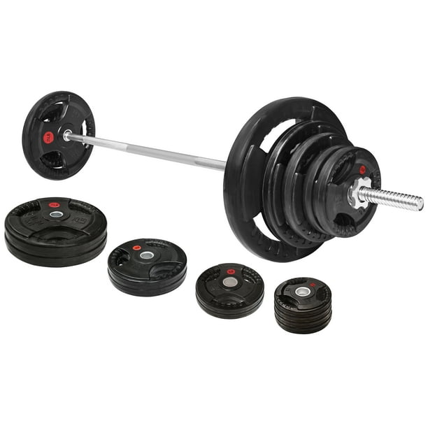 BalanceFrom online 100 Pound Barbell Set