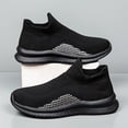 thumbnail image 4 of Men's Breathable Lightweight Outdoor Non-slip Soft Sole Sneakers, Spring Slip On Casual Shoes,  And Summer, 4 of 9