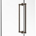 thumbnail image 2 of Contemporary 18 Inch Back to Back Shower Door Pull, 2 of 2