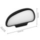 thumbnail image 2 of 2-Pack Car Wide Angle Blind Spot Mirror, Adjustable 360 Degree Auxiliary Mirror, Universal Curved Side Mirror for Truck SUV RV Van (Black), 2 of 5