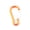Gold, variant on Nieyigj Aluminum Alloy Carabiner Clip Hook for Camping Hiking, Blue, 5 Pack
