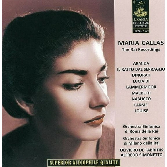 Callas / Simonetto - Callas - Music & Performance - CD