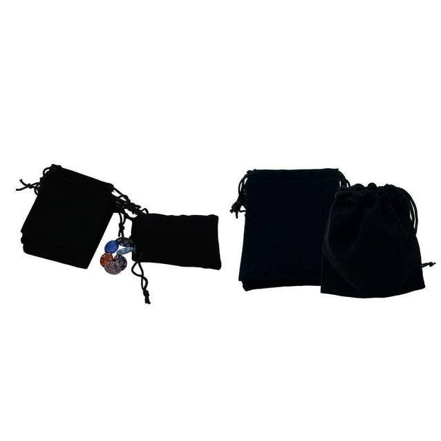 100 Piezas a Granel Pequeñas Joyas Cordón Bolsas de Regalo Bolsas Favores de Boda Sunnimix Bolsa de terciopelo para joyería