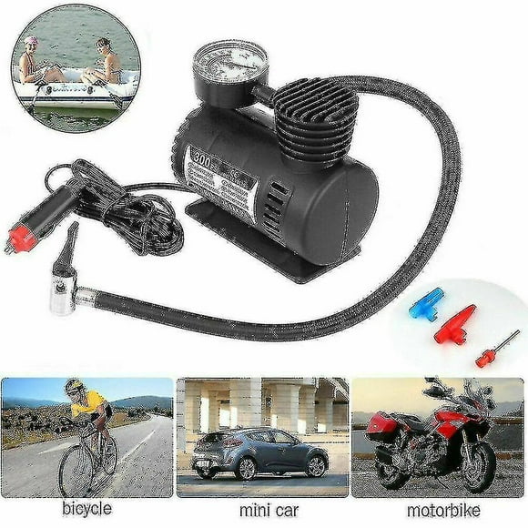 Heavy Duty Powerful 300psi 12v Electric Car Tyre Inflator Air Compressor Pump