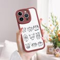 thumbnail image 2 of Mantenga su iPhone seguro y a la moda con esta funda de goma TPU flexible con un diseño único de dibujos animados, 2 of 3