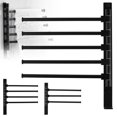 thumbnail image 2 of Swivel Towel Holder 5-Arm Swing Bar Wall Mount Rack Towel Hanger For Bathroom Towel Holder Kitchen Bathroom Towel Rack Towel Rail, 2 of 7