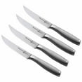 thumbnail image 2 of Messermeister Avanta Stainless Steel Fine Edge Steak Knife Set, 4 Piece, Silver, 2 of 2