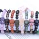thumbnail image 4 of Venta al por mayor a granel pulsera de gatito de cristal de piedras preciosas naturales múltiples pulseras de cristal de Hello Kitty de piedra curativa espiritual, 4 of 4