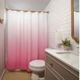 thumbnail image 7 of Americanflat 71x74 Ombre Pink Shower Curtain - Water Resistant - Polyester Fabric, 7 of 7