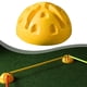 thumbnail image 5 of Equipo de entrenamiento de velocidad con base de poste de agilidad para rugby y hockey en el patio trasero amarillo, 5 of 7