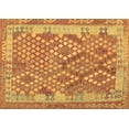thumbnail image 1 of Ahgly Company Indoor Rectangle Oriental Brown Traditional Area Rugs, 7' x 10', 1 of 4