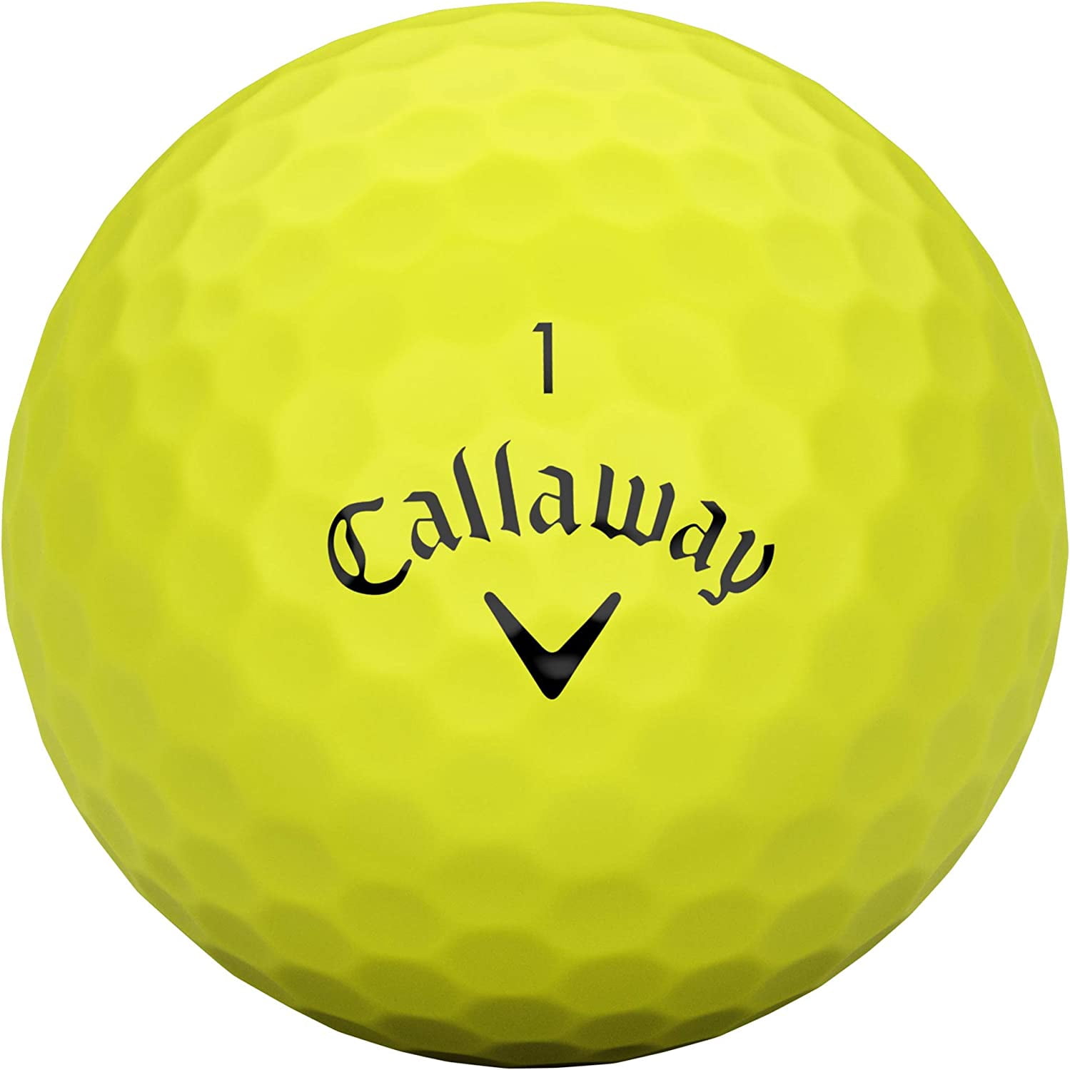 Callaway Superhot Golf Balls, 15 Pack, Yellow