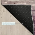 thumbnail image 6 of Addison Rugs Chantille Indoor/Outdoor Transitional Stripes Eggplant Machine Washable Rectangle Rug, 10' x 14', 6 of 8