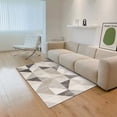 thumbnail image 1 of Amzcrzy Rectangular Carpet Scandinavian Minimalist Living Room Carpet Abstract Geometry Bedroom Bedside Full Rectangular Coffee Table Carpet Room Decor Bathroom Rugs Outdoor Rug, 1 of 3