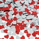 thumbnail image 2 of Ounissouiy Trozos de papel Diseño de lentejuelas Material plástico Confeti Buen brillo Adorno de Forma resistente para Red Sliver10mm Type3 NO3, 2 of 6