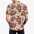 thumbnail image 6 of Wukai Snake Men’s Polo Shirts,Quick-Dry Athletic Shirt,Classic Fit Shirts-XX-Large, 6 of 8