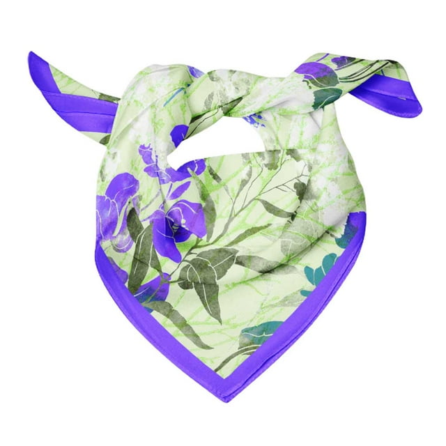 Bimba Womens Square Head Bandanas Summer Neck Wrap Scarf-40 x 40 Inches