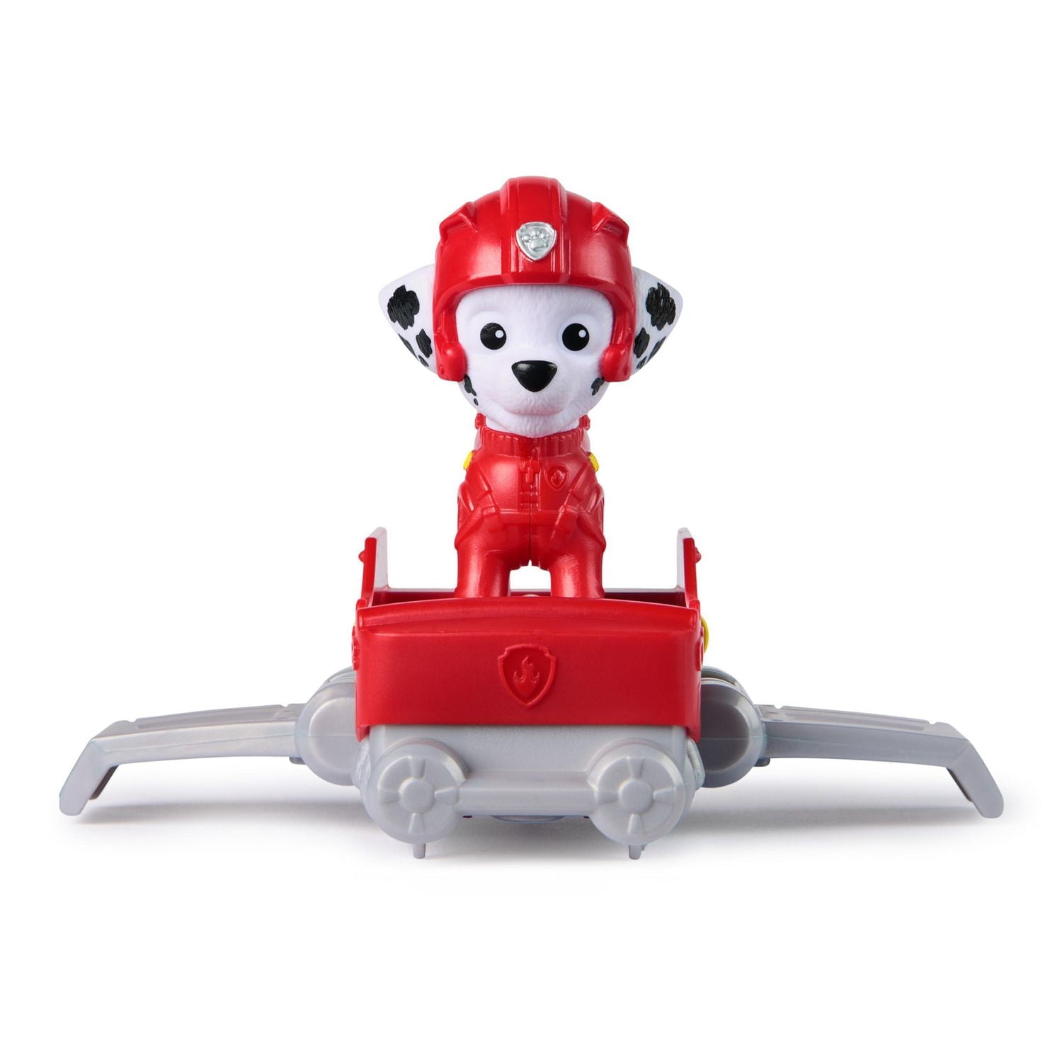 Pat'Patrouille : Chiots d'action, Figurine Marcus et avion planeur avec ailes pliables, jouets pour garçons et filles à partir de 3 ans