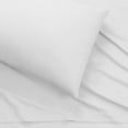 thumbnail image 3 of Martex 225 Thread Count Cotton Rich Bed Sheet Set – Soft Durable Wrinkle Resistant – 4-Piece Queen – White, 3 of 11