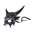 thumbnail image 2 of Metallic Half Face Demon Costume Mask Halloween, 2 of 3