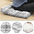 thumbnail image 5 of Mandala & Floral Yoga Meditation Pillow - Thick Zabuton Seat with Bohemian Vintage Design & Sunlight-Activated Fluffiness, 5 of 7