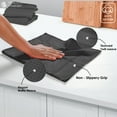 thumbnail image 4 of HEIRLOOM COMFORT 100% Cotton Kitchen Towels, 16"x26", 3 Pack, Waffle Weave, Absorbent, Fast Drying Dishcloth Set for Cleaning, Hand Towels, Dish Rags, Wash Cloth, Durable, Machine Washable, Gray, 4 of 6