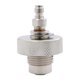 thumbnail image 1 of DIN Valve Filling Adapter for Diving Air Tools, 300 Bar, Male / Female, Stainless Steel, 1 of 5