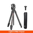 thumbnail image 1 of Light H Pro Professional Camera Tripod With Hydraulic Head Detachable To Monopod For Sony Canon Nikon DSLR Camera Light Pro H Tripod, 1 of 6