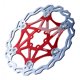 thumbnail image 5 of Rotor de freno de disco de bicicleta Accesorios de piezas de bicicleta (160 mm) - Tipo flotante - Elección rojo Cola Rotor de freno de disco de bicicleta, 5 of 8