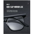 thumbnail image 5 of Newliyin 3pcs Photochromic Reading Glasses Blue Light Blocking Computer Glasses for Men Women Seniors Large Frame Bifocal Readers Lightweight Magnifying Glasses Presbyopia Vision , Grey, 3.0 x, 5 of 13