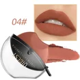thumbnail image 1 of Heallor QIBEST lápiz labial en forma de labios, maquillaje perezoso, terciopelo mate, hidratante, brillo de labios, resistente al agua, antiadherente, Copa larga, 1 of 7