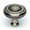 Polished Antique, variant on Alno Traditional 1-1/4" Cabinet Knob - Satin Nickel
