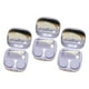 thumbnail image 5 of Estuche de lentes de contacto con espejo, paquete de 3, tamaño pequeño, resistente, para mujeres Púrpura, 5 of 9