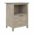 thumbnail image 2 of Home Square Wood End Table with Drawer in Washed Gray - Set of 2, 2 of 11