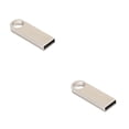 thumbnail image 1 of Transemion USB Flash Drive For Storage And Transfer With 32G Capacity Available In Various Colors And Styles Metal 32G Flash Drive silver 32GB 2Set, 1 of 6