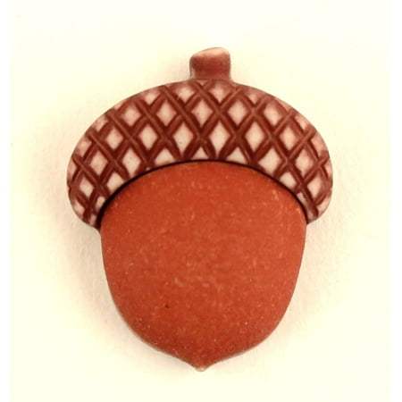 - BUTTONS GALORE ACORN BULK 3D - 25 BUTTONS