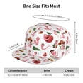 thumbnail image 6 of Fotbe Cute Animal Flat Bill Visor Cap Classic Snapback Hat Polyester Foam Trucker Hat Trucker Cap Adjustable Baseball Cap, 6 of 9