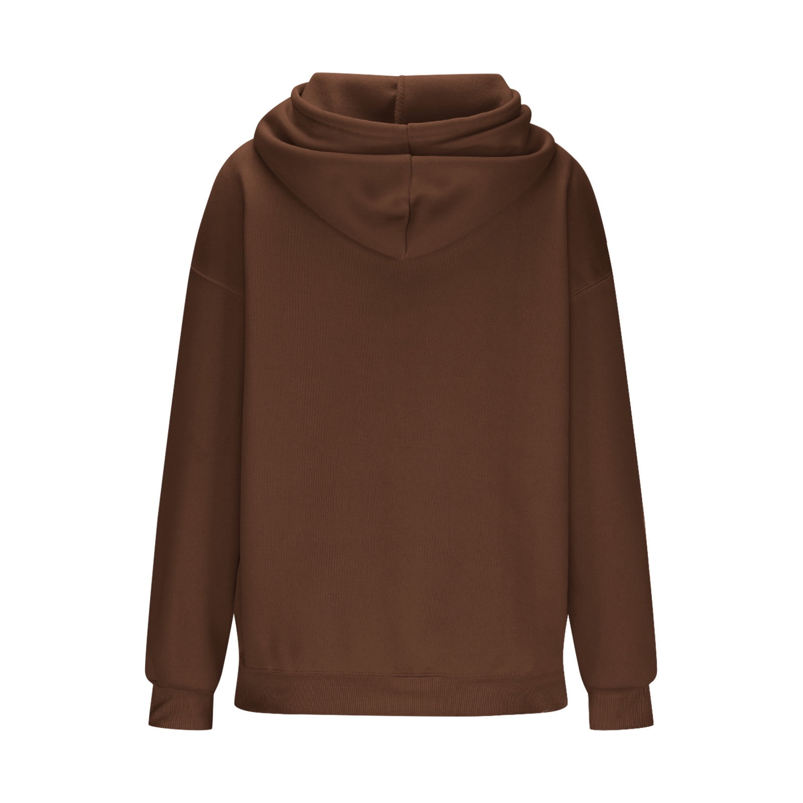 Plus Size Hoodies for Women with Front Pocket Pullover Fleece Lined Sweatshirts Ladies Casual Solid Loose Basic Comfort Hooded Tops XS-5X