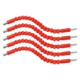 thumbnail image 2 of Extension de Foret Souple, Raccord Hexagonal ABS Rouge 5PCS Arbre d'Extension Flexible Flexion à 360° pour Forets Électriques, 2 of 8