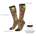 thumbnail image 5 of Bingfone Compression Socks for Women and Men Long Socks for Running Athletic Cycling Nurse-Robot and Monsters, 5 of 8