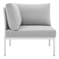 thumbnail image 2 of Harmony Sunbrella Outdoor Patio All Mesh Corner Chair, 2 of 6