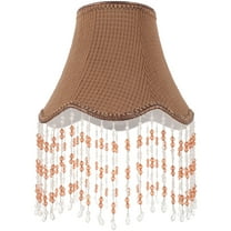 ELAYARD Palace Style Fringe Lampshade Iron Cloth 1Pack for E27 Table Lamps