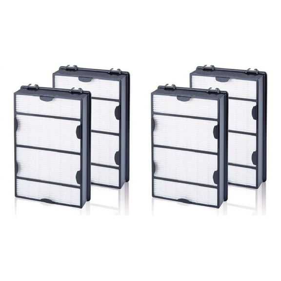 Nispira HAPF600 True HEPA Replacement Filter B For Holmes Air Purifier, 4 Packs