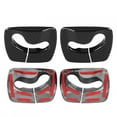 thumbnail image 5 of 2pcs Carbon Fiber Style Car Interior Seat Safety Belt Cover Trim for BMW 5 series F10 2011-2016, 5 of 5