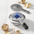 thumbnail image 2 of Starfrit Fondue Adjustable Safety Burner, Stainless Steel, Sliding Temperature Control, 4-Piece Set with Cover, Lid, Receptacle & Base, Silver, 2 of 8