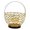 Gold S, variant on Luzkey Chicken Egg Basket Desktop Ornament Fruit Storage for Kitchen Farmhouse Home Gold S