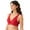 Crimson Red, variant on b.tempt'd by Wacoal Women's No Strings Attached Bralette, Crimson Red, Medium