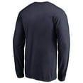 thumbnail image 3 of Men's Navy Minnesota Timberwolves Onside Stripe Long Sleeve T-Shirt, 3 of 3